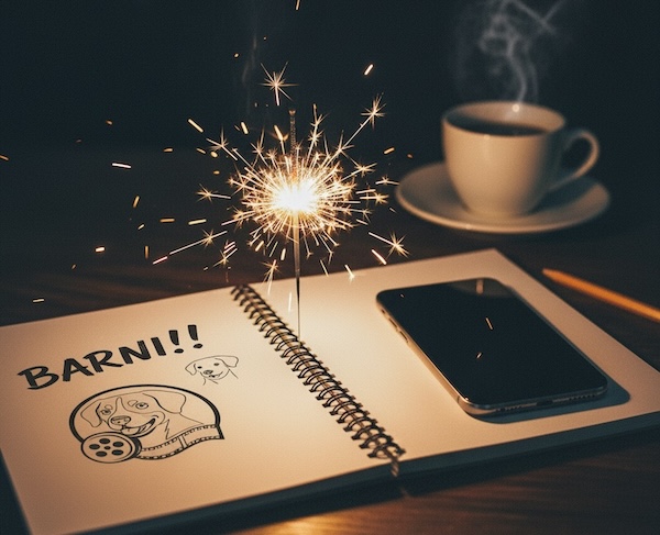 Bild: Ein kreativer Funke oder eine Idee